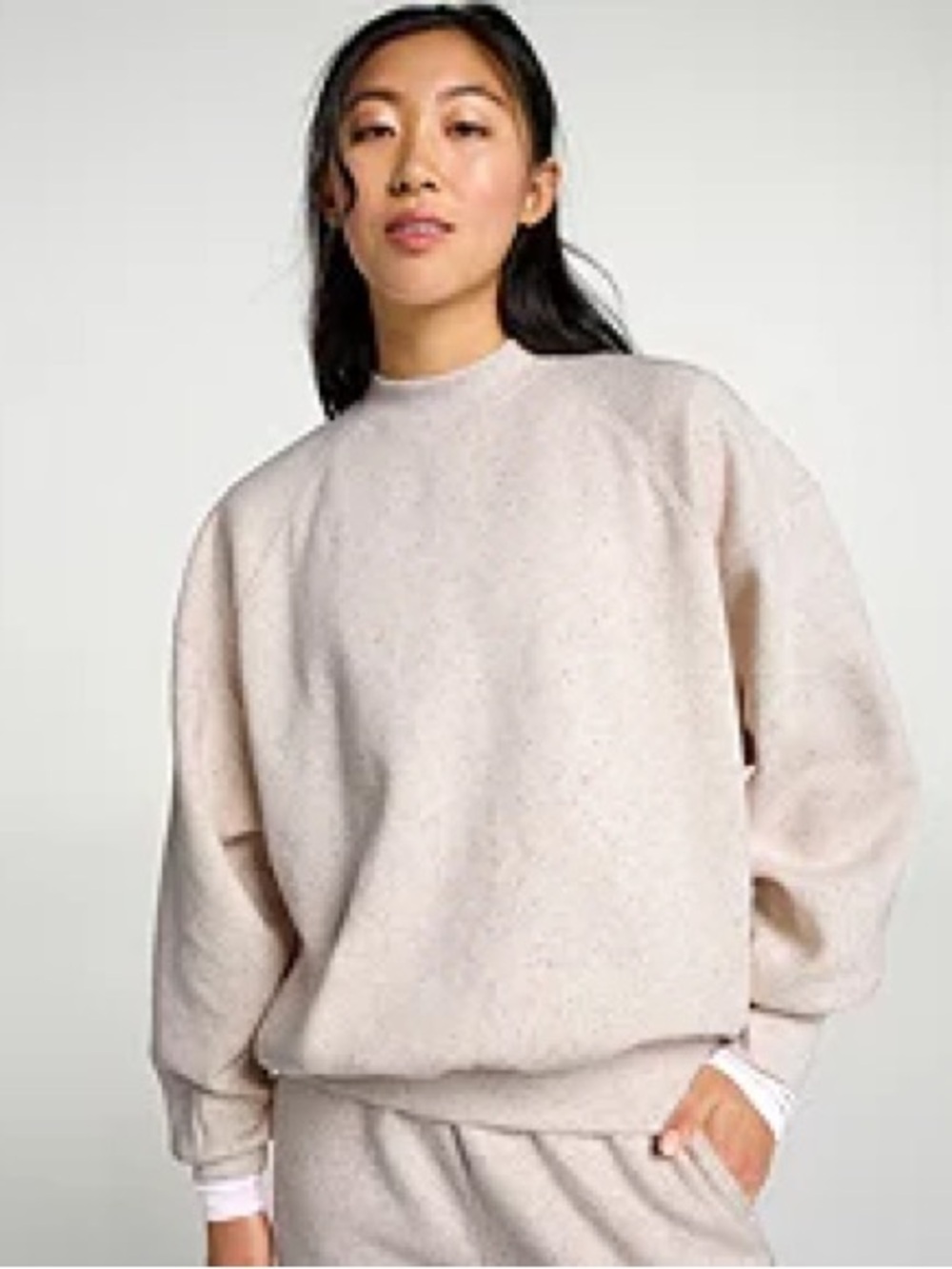 BOGO DSG Crewneck Sweat Set in Light Oatmeal XS